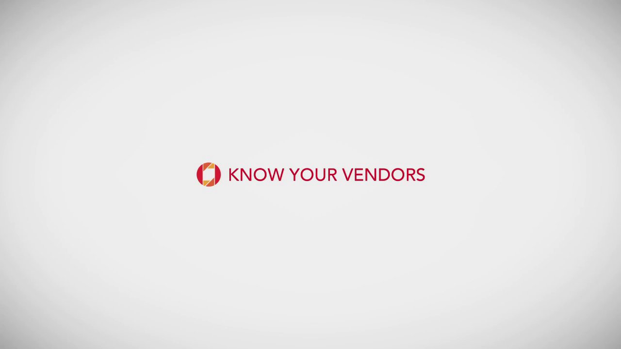 Do You Really Know Your Vendors?